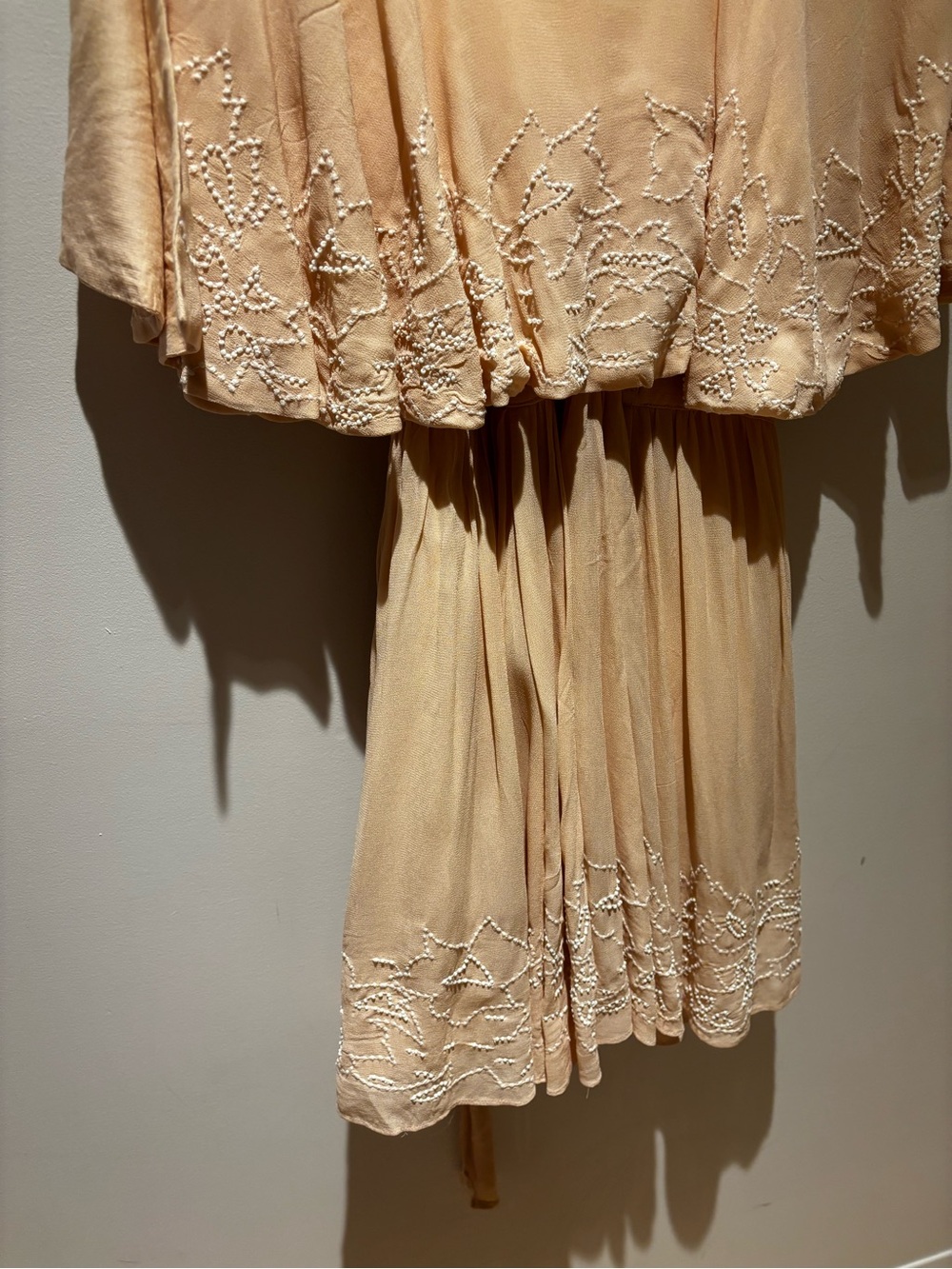 Free People Cream Mini Dress - Picture 11 of 12
